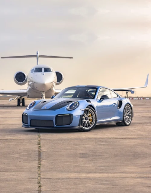 Porsche GT2RS v Dubaji